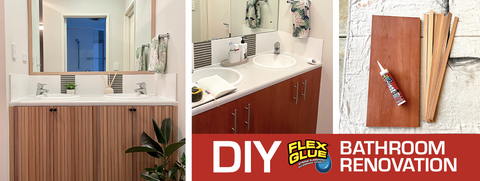 How to Make a Washroom Vanity with Flex Glue – Flex Seal Australia